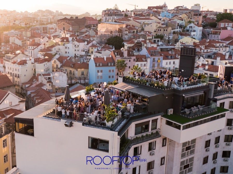 Rooftop Bar at Hotel Mundial, Lisbon