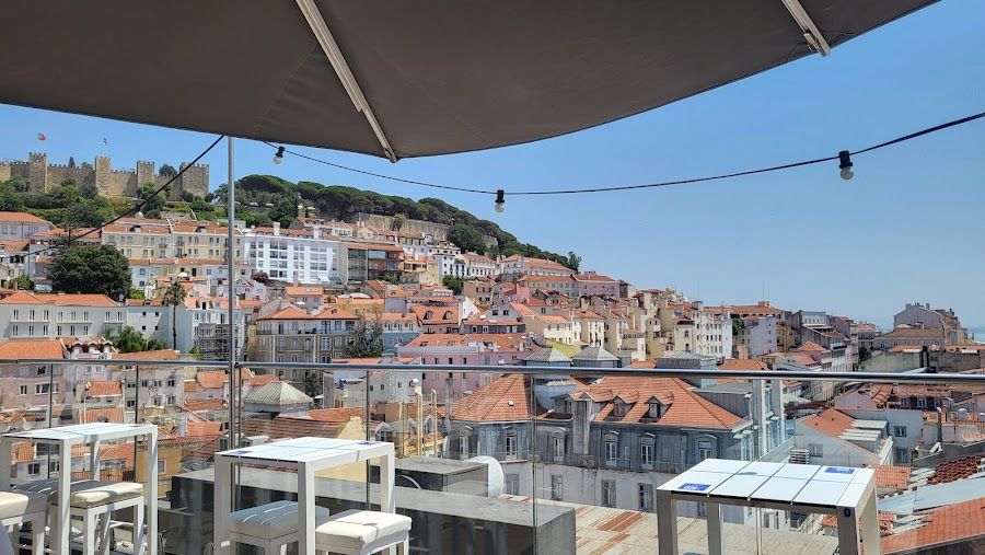Rooftop Bar at Hotel Mundial, Lisbon