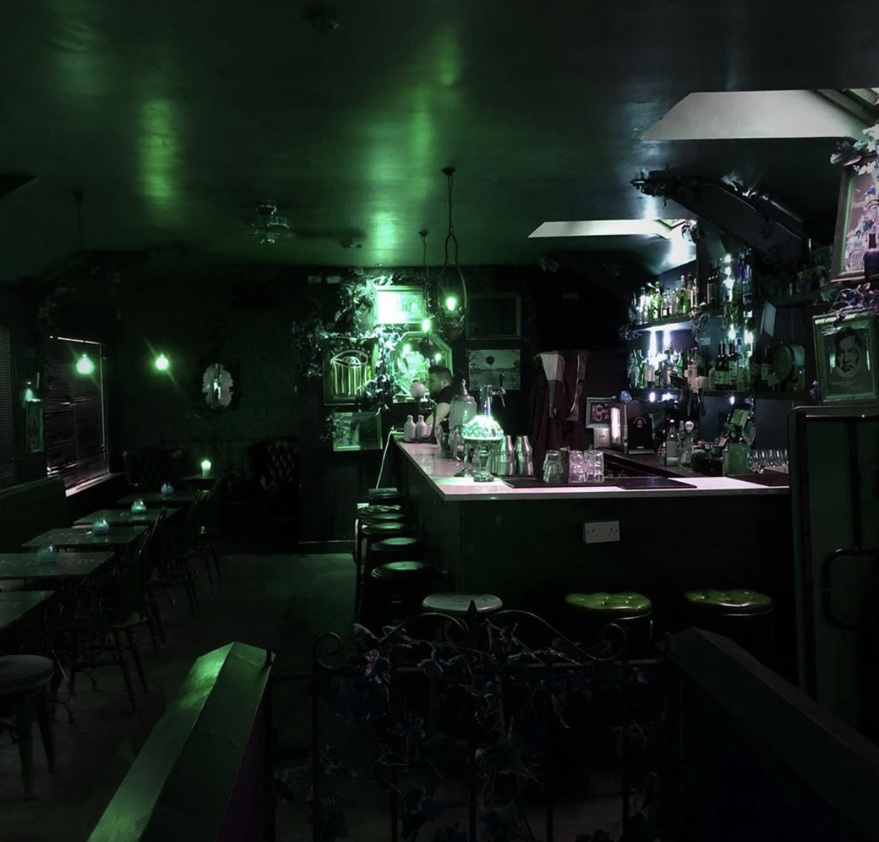 Some Place Liverpool bar interior