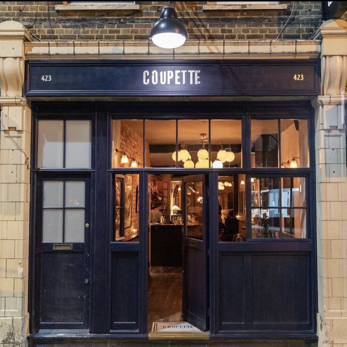 Coupette interior, London
