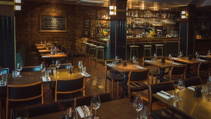 Hawksmoor Bar London bar interior