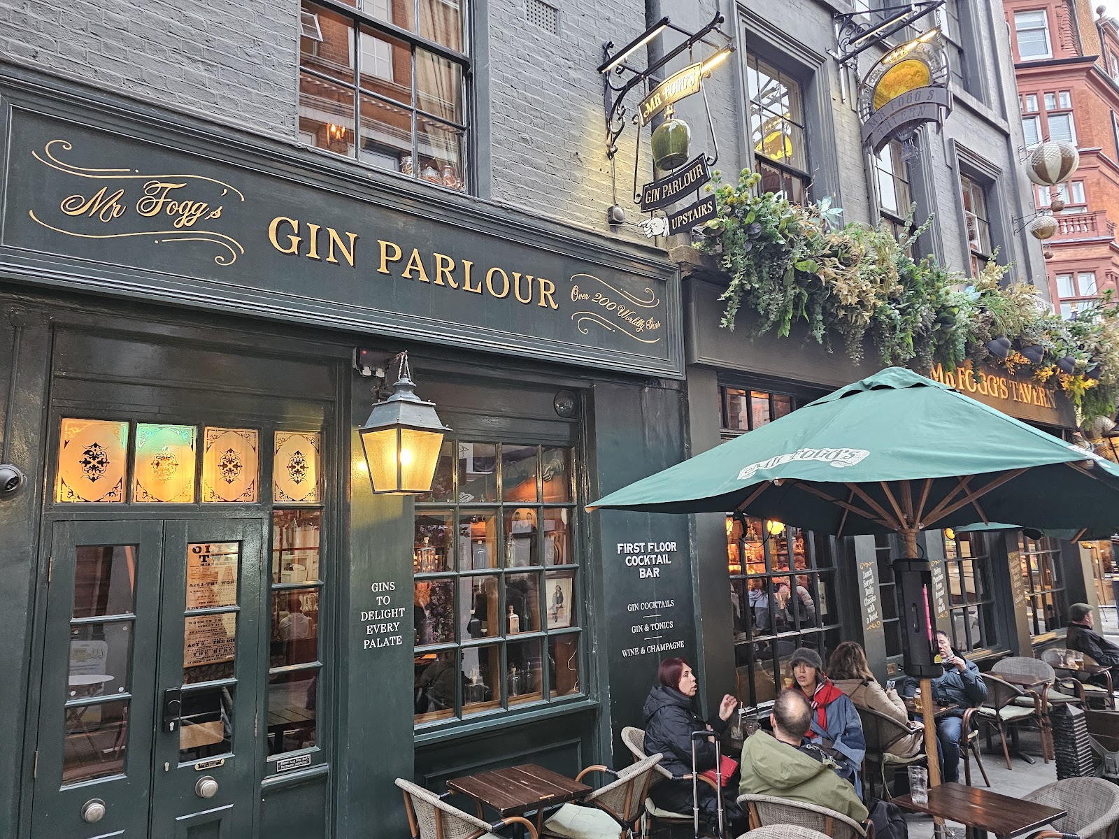 Mr Fogg's Gin Parlour, London
