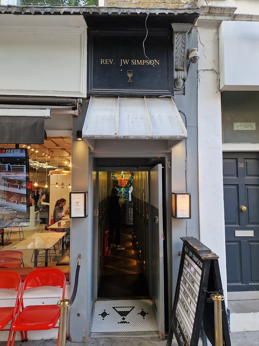 Reverend JW Simpson, London