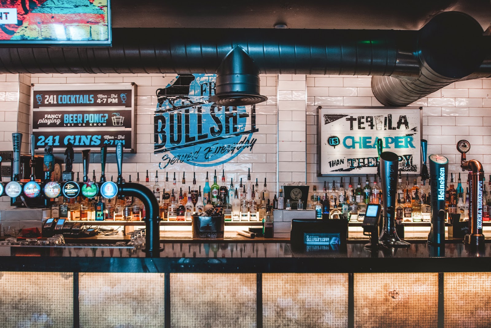 The Dugout sports bar in London Bridge, London