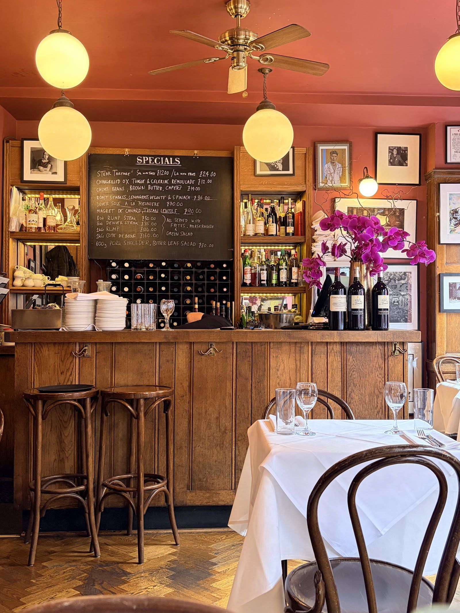 The French House London bar interior