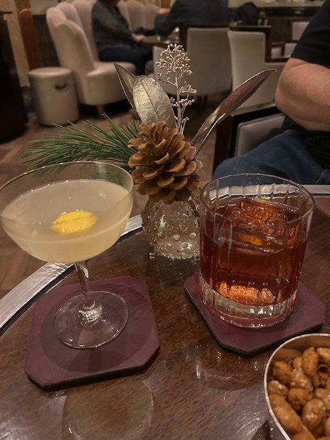 The Fumoir at Claridge's, London