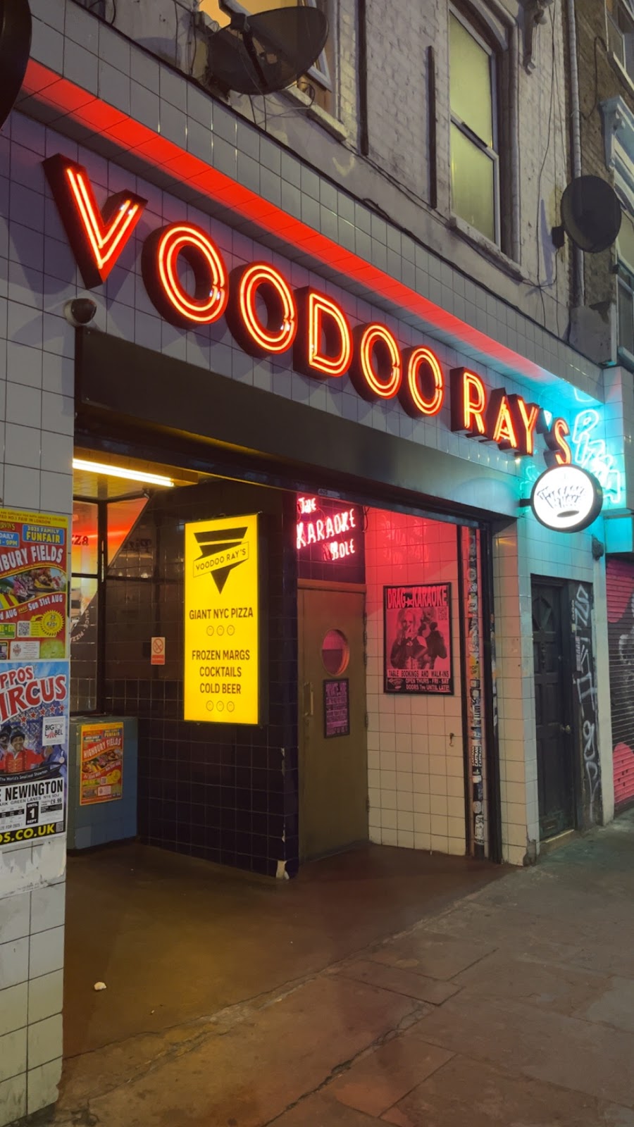 Voodoo Ray's, London