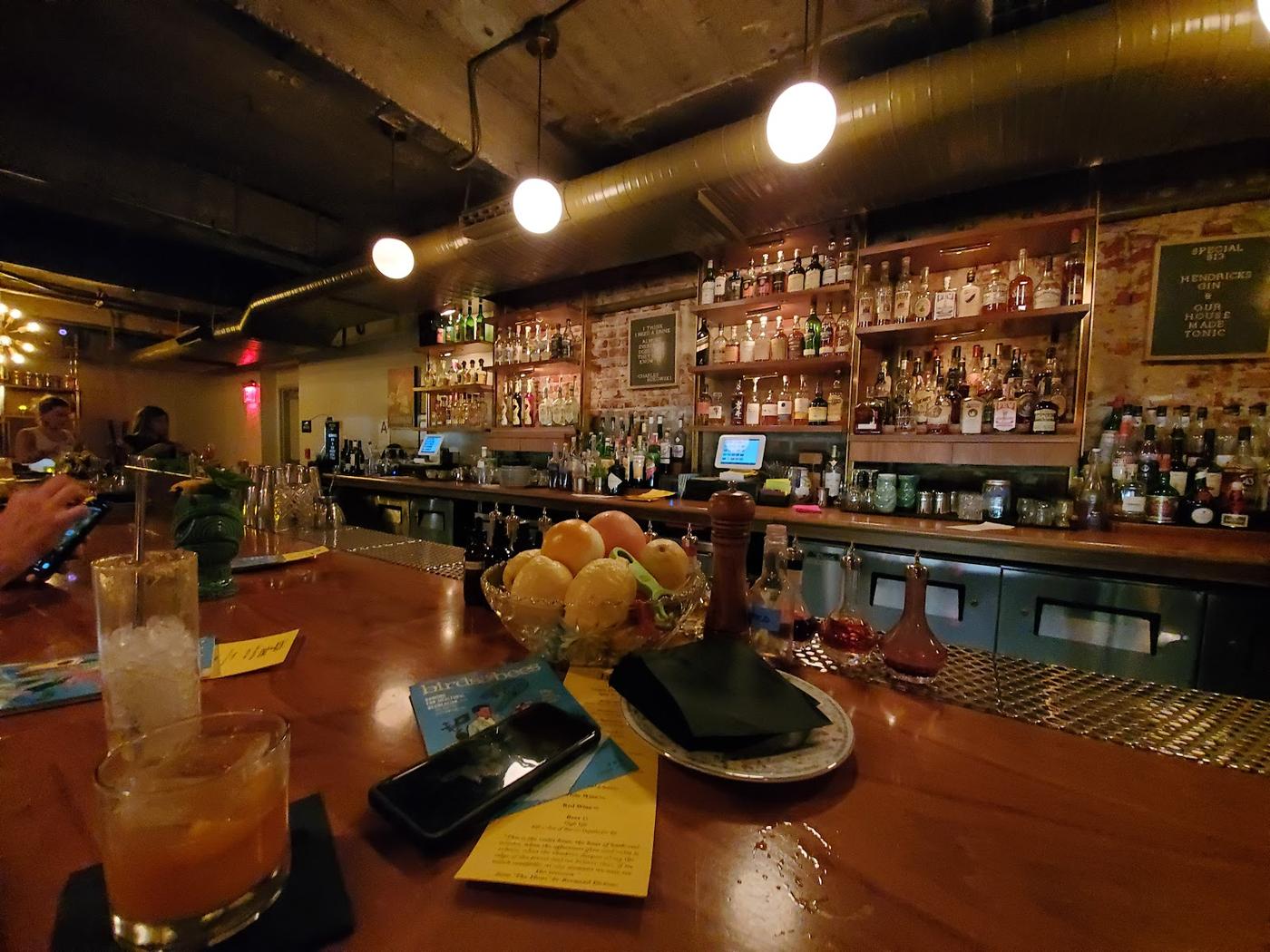 Birds and Bees rooftop bar interior