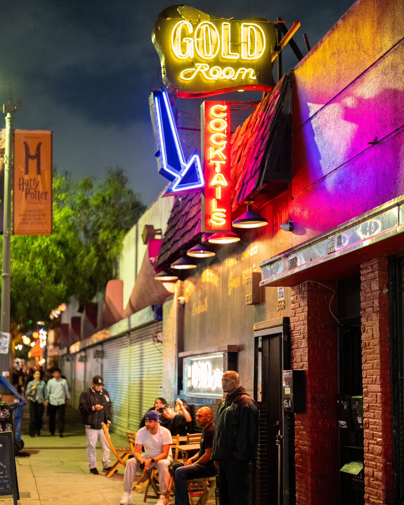 Gold Room Los Angeles Dive Bar interior