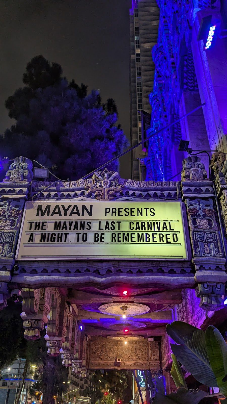 Mayan Theatre Bar, Los Angeles