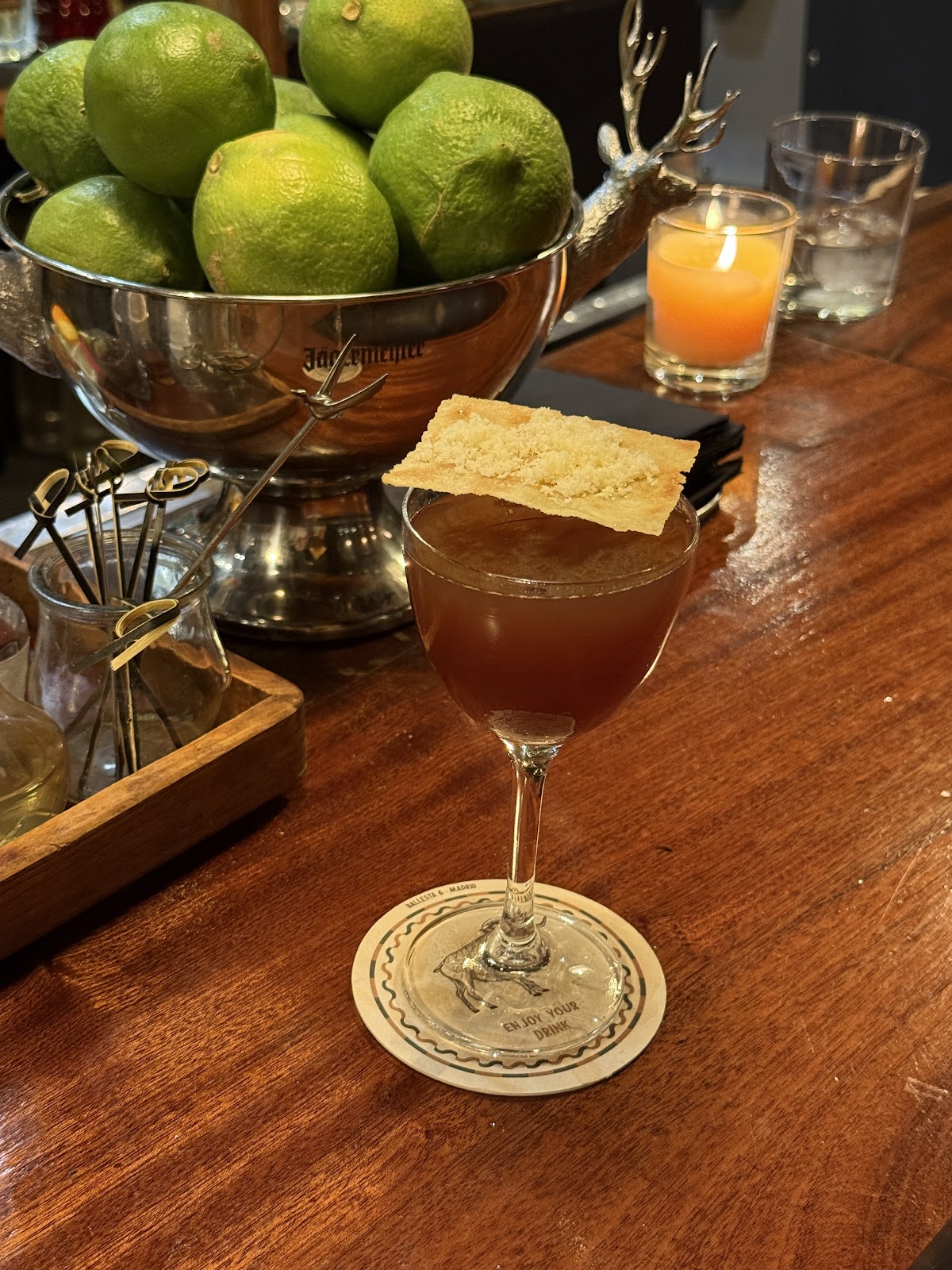 Santamaría, La Coctelería de al Lado, Madrid