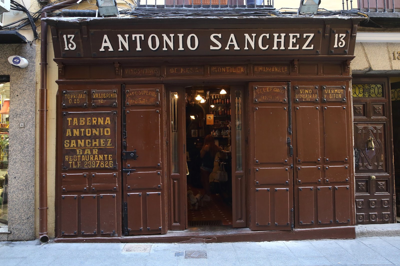 Taberna Antonio Sánchez, Madrid