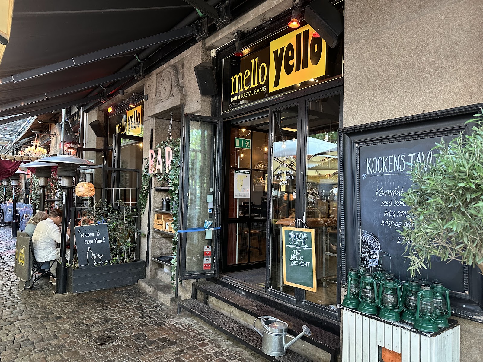 Mello Yello Malmö bar interior