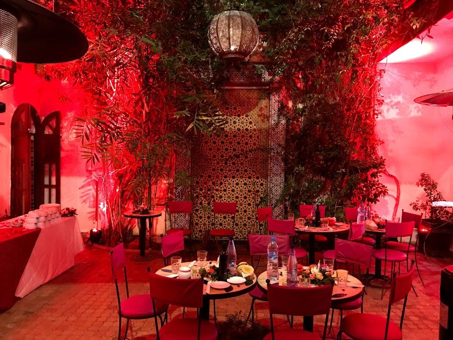 Cafe Bougainvillea, Marrakech