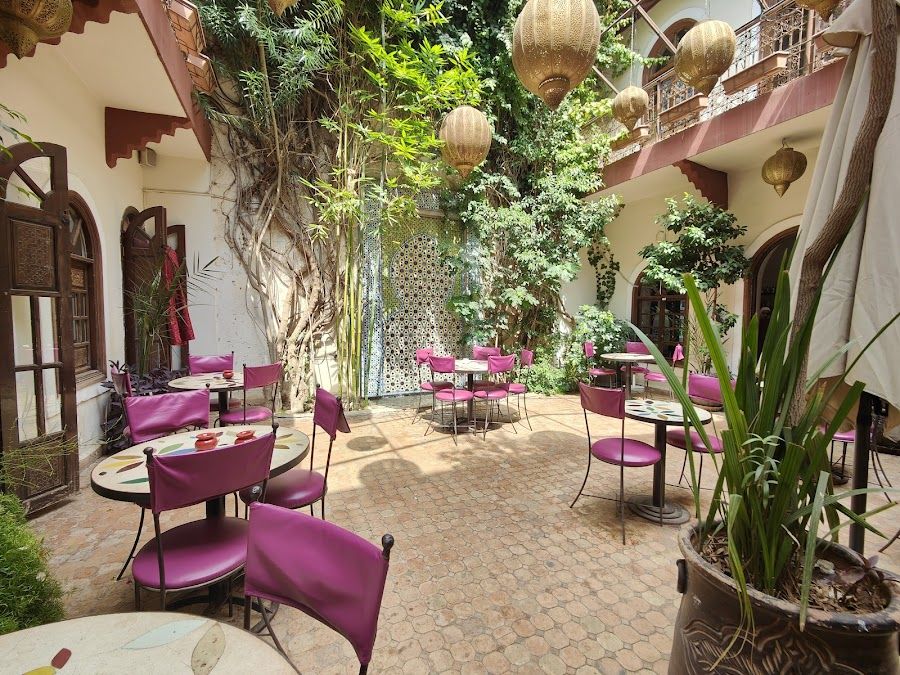 Cafe Bougainvillea, Marrakech