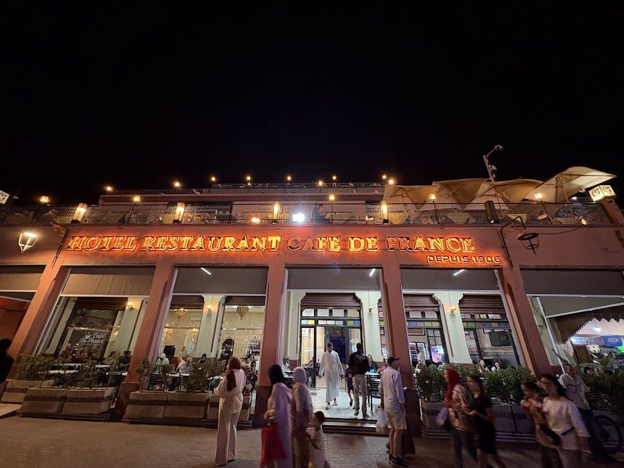 Cafe de France, Marrakech