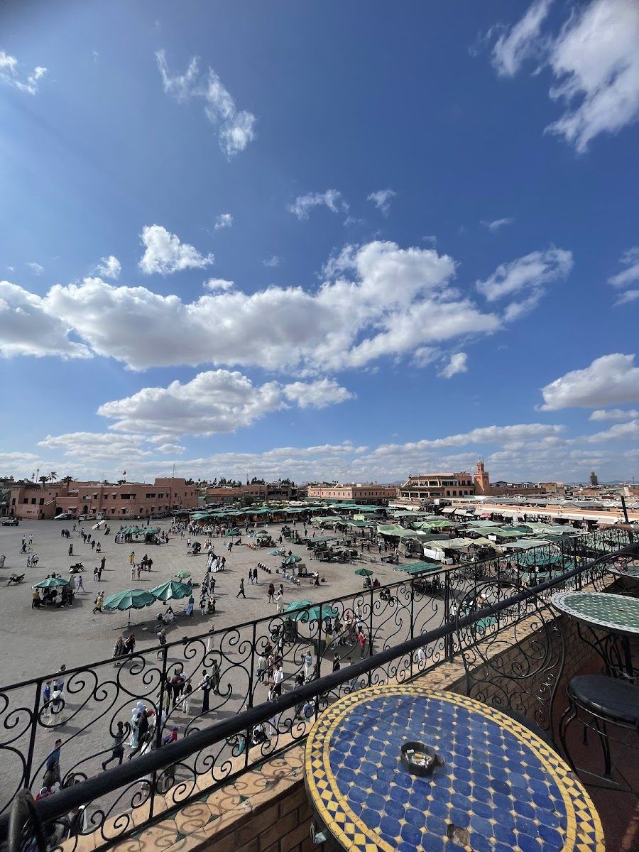 Cafe Glacier, Marrakech