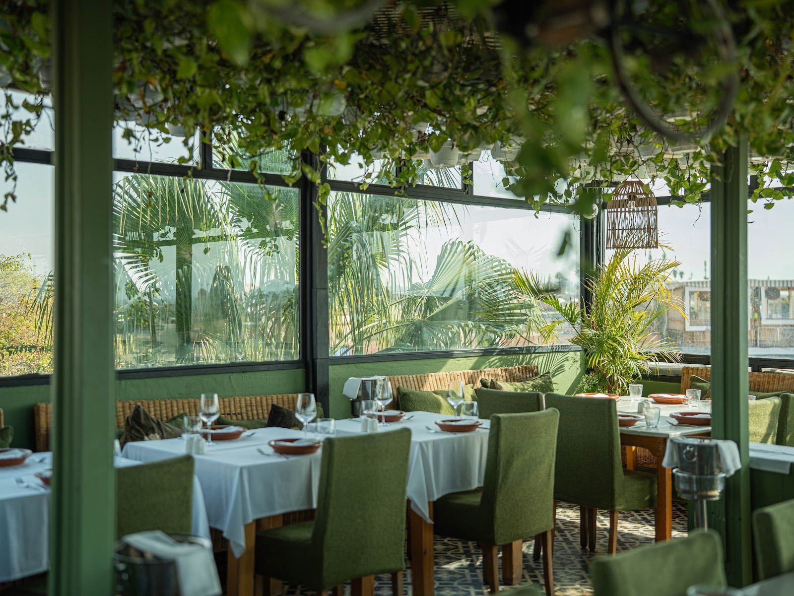 Rooftop at Le Salama, Marrakech