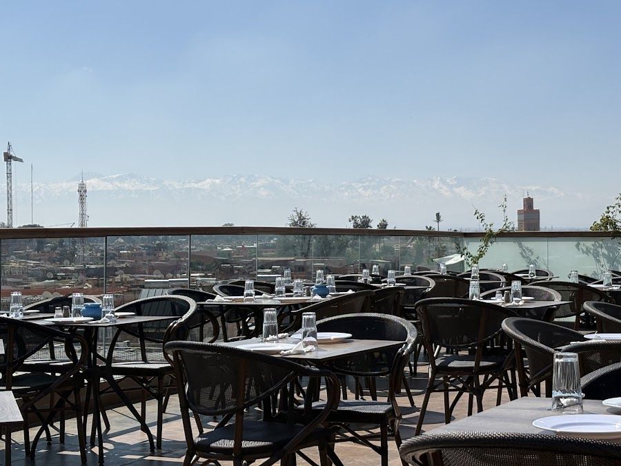 Sky Bar at Royal Mansour, Marrakech