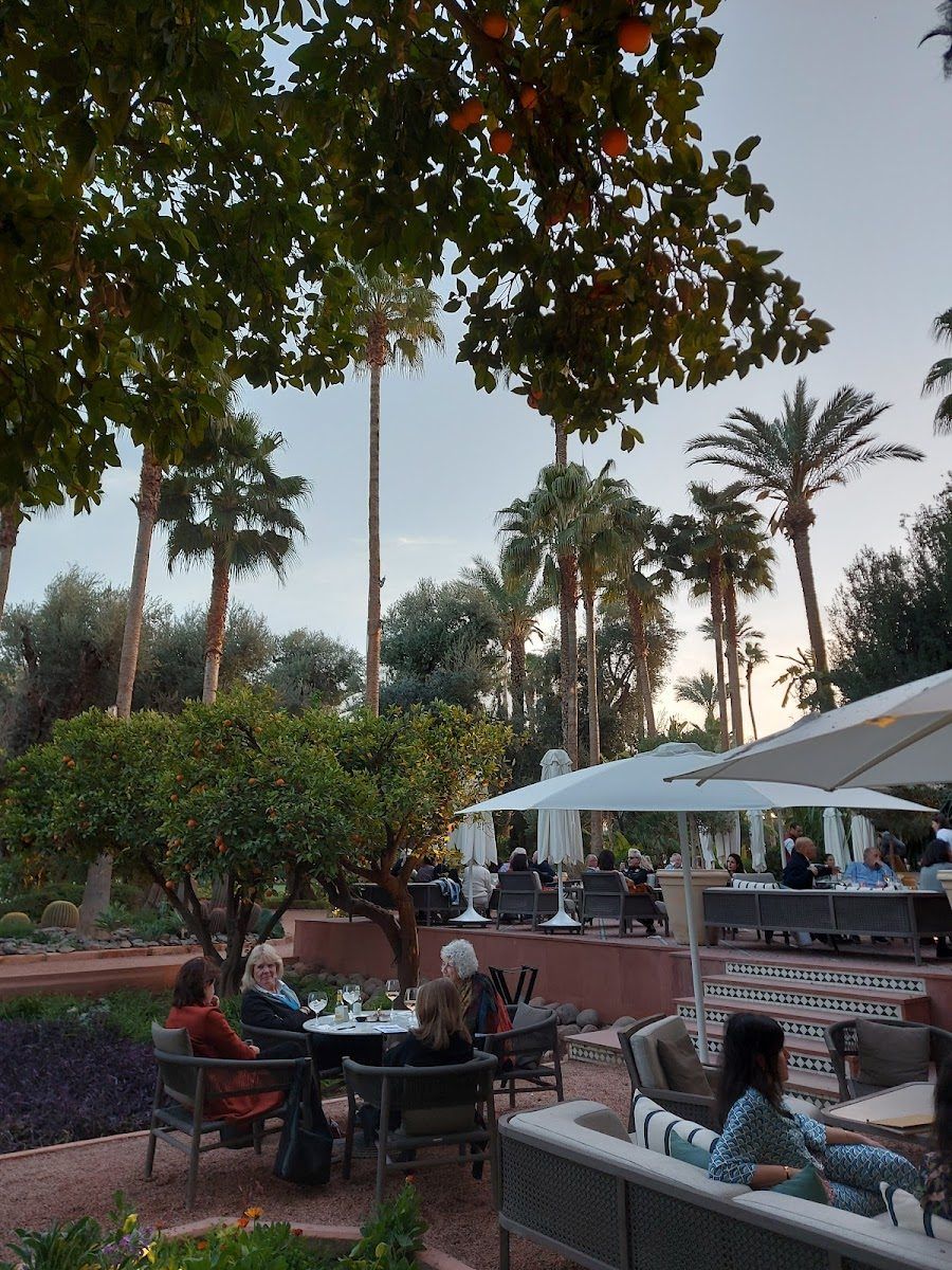The Restaurant Bar at La Mamounia, Marrakech