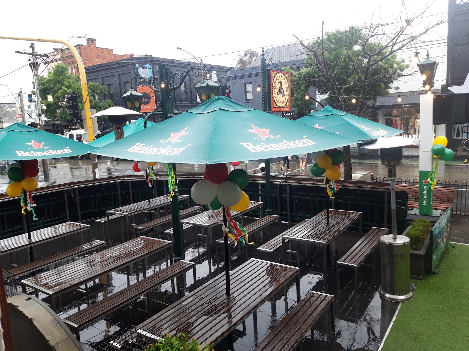 Bridie O'Reilly's Irish pub in an old church on Chapel Street, South Yarra Melbourne