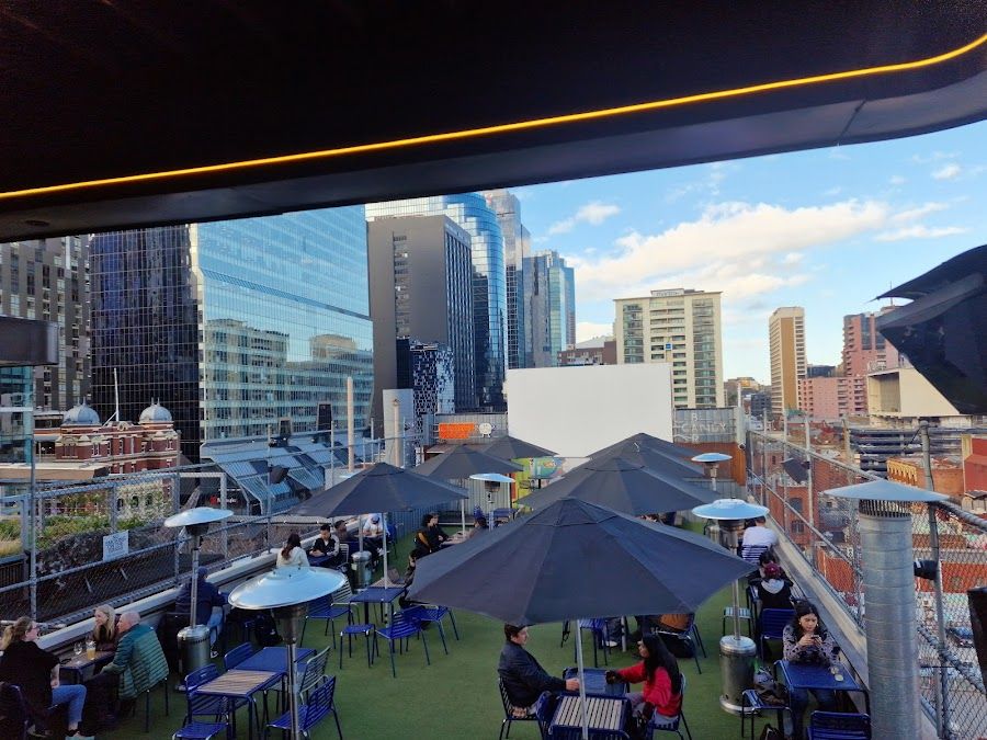 Rooftop Bar at Curtin House, Melbourne