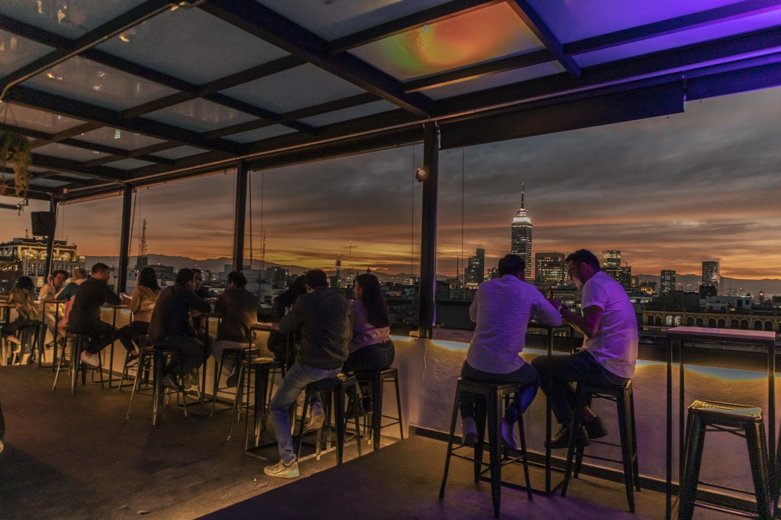 Terraza Catedral Mexico City bar interior