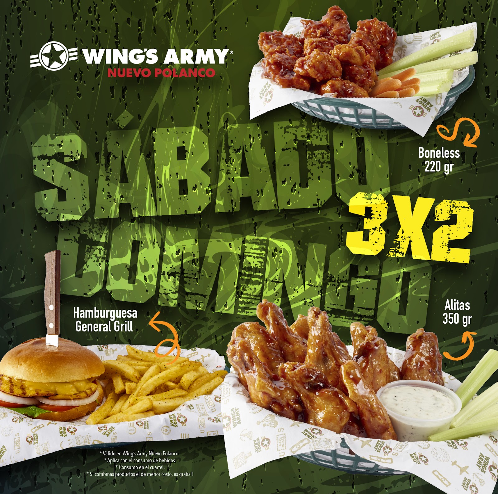 Wings Army Nuevo Polanco, Mexico City
