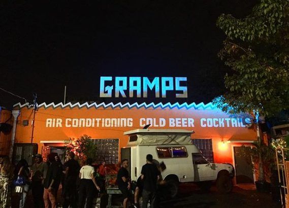 Craft beer taps at Gramps Wynwood Miami