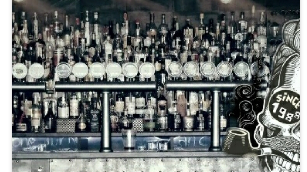 Canalside pub with taps on the Naviglio Pavese, Milan