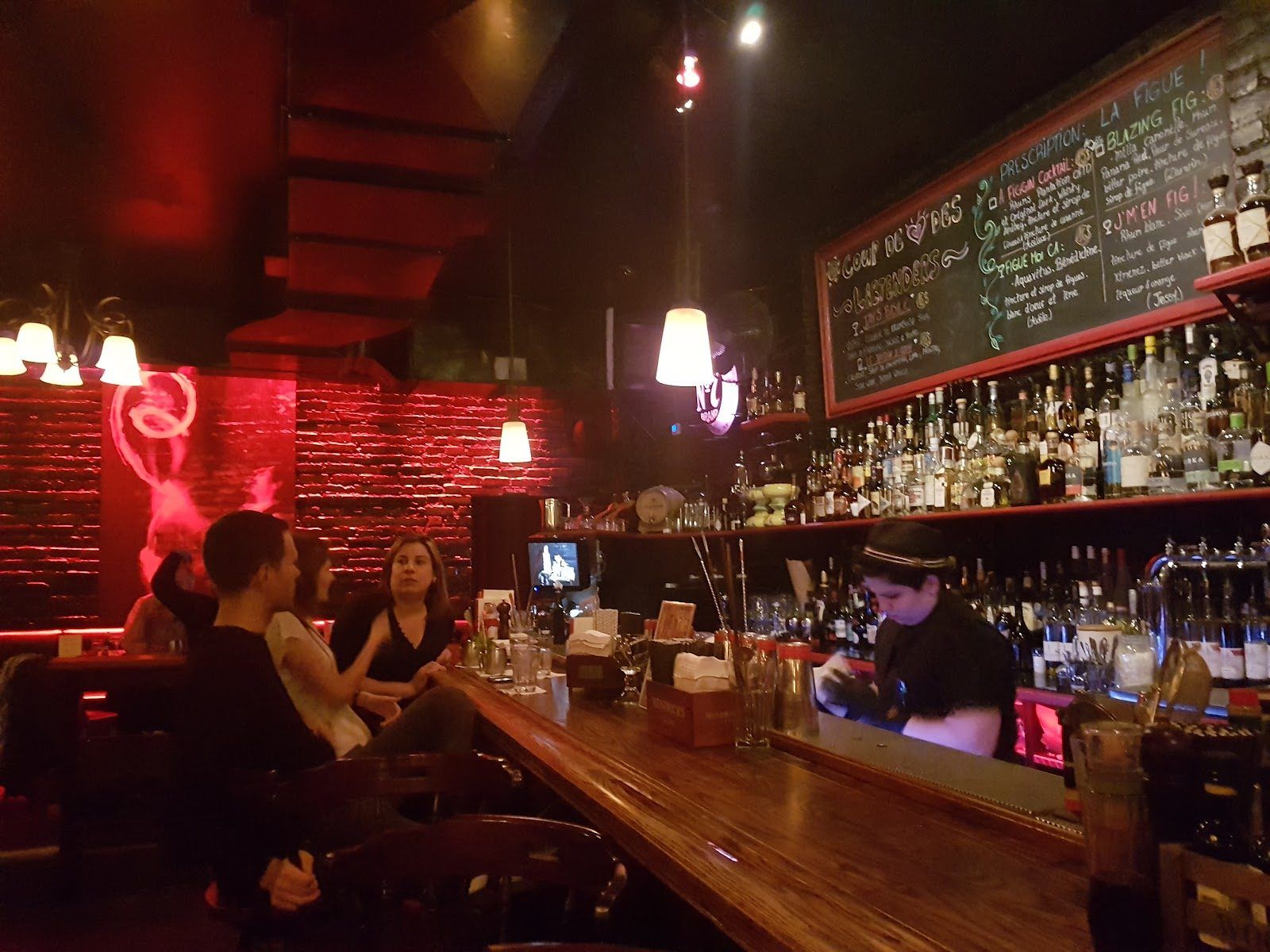 Bar Le Lab interior