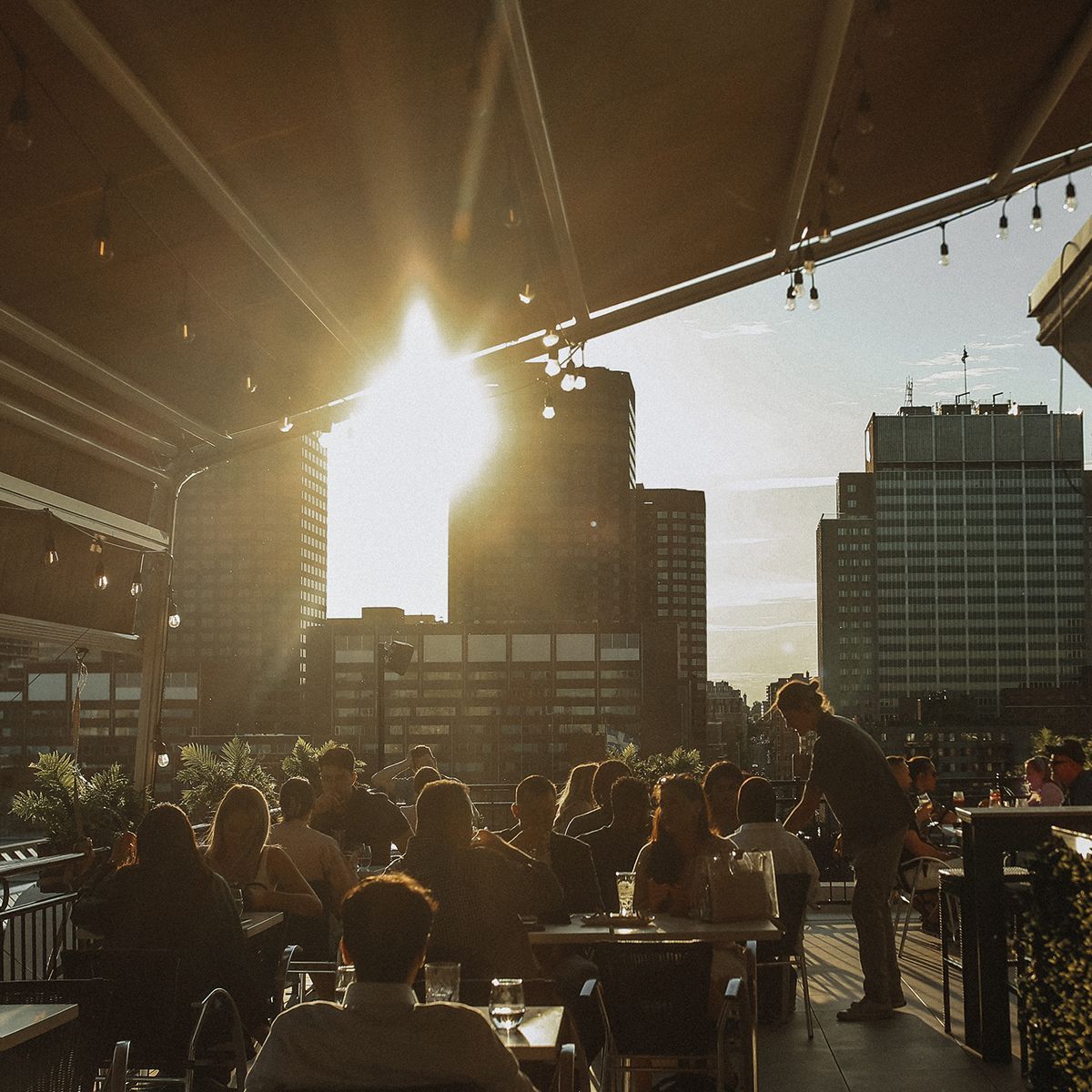 Terrasse Place d'Armes in Montreal