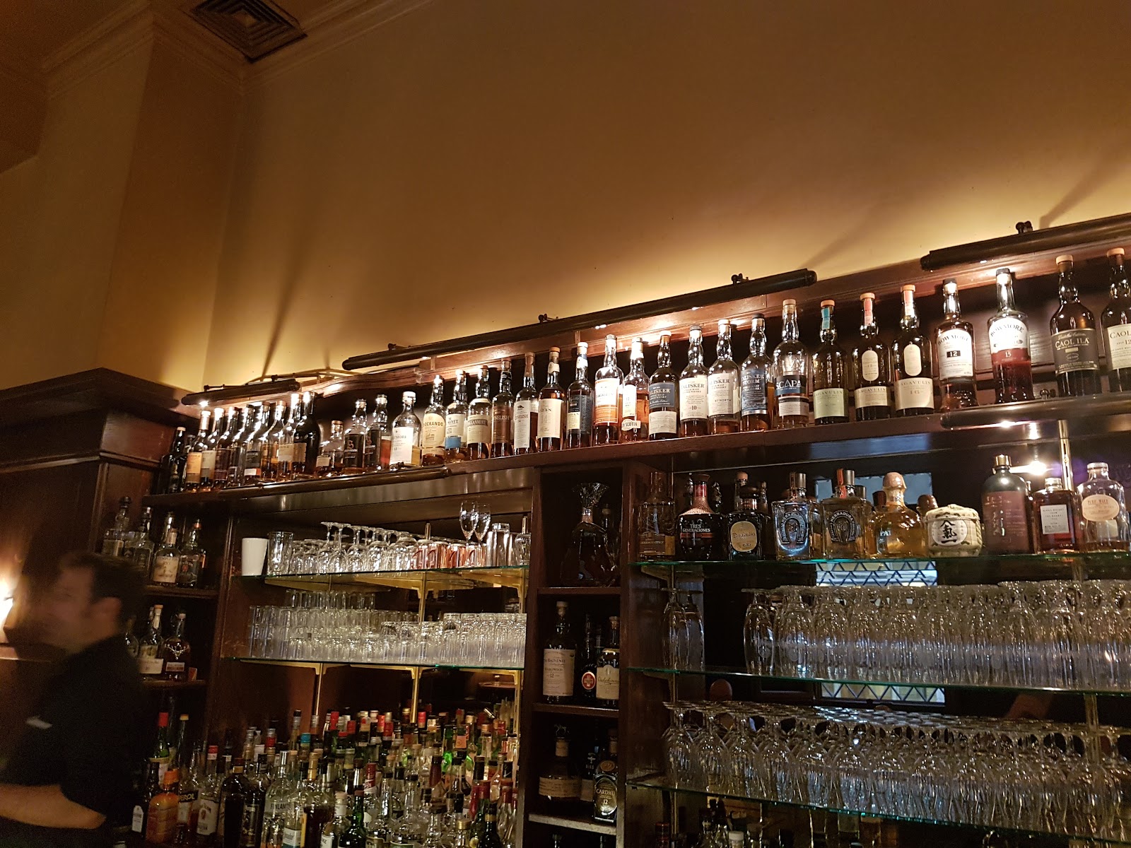 Bar Tabacco dark cocktail room near Marienplatz, Munich