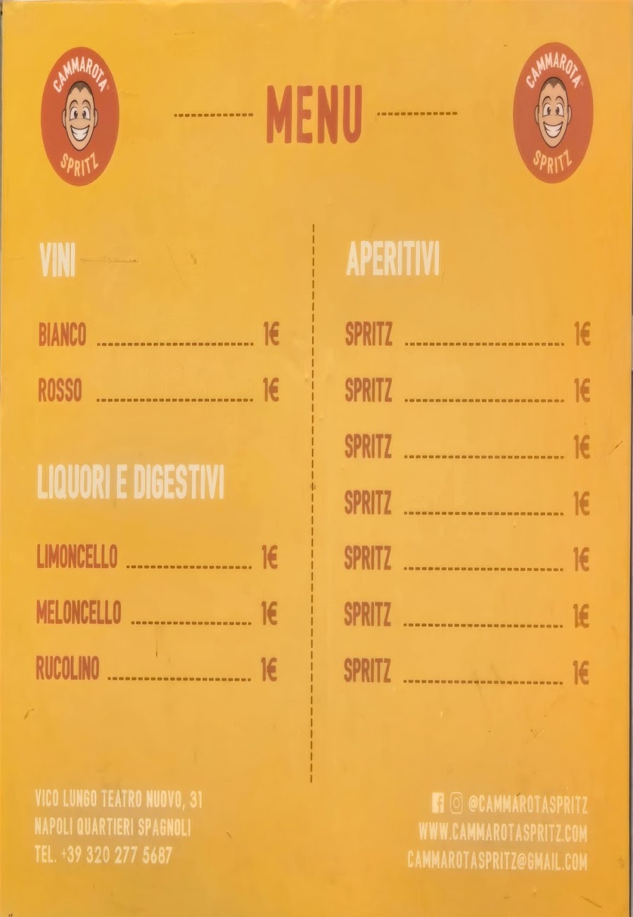 Cammarota Spritz, Naples