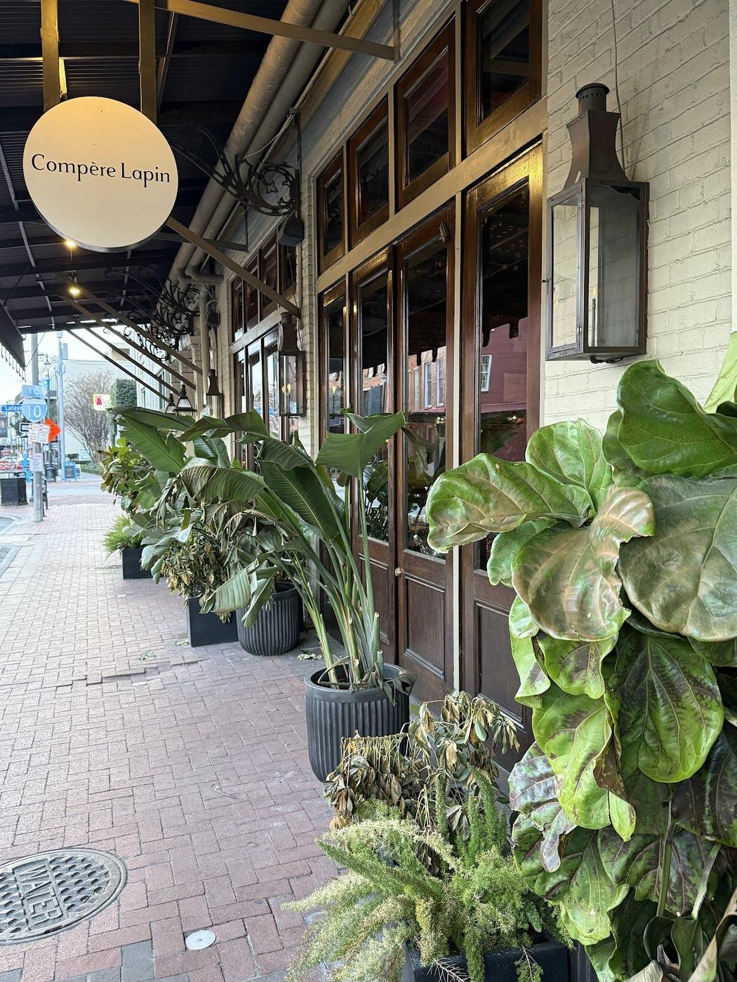 Compere Lapin bar interior at Old No. 77 Hotel, New Orleans CBD