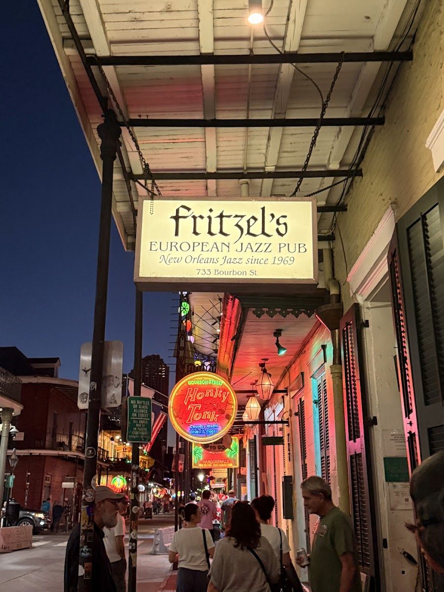 Fritzel's European Jazz Pub, New Orleans