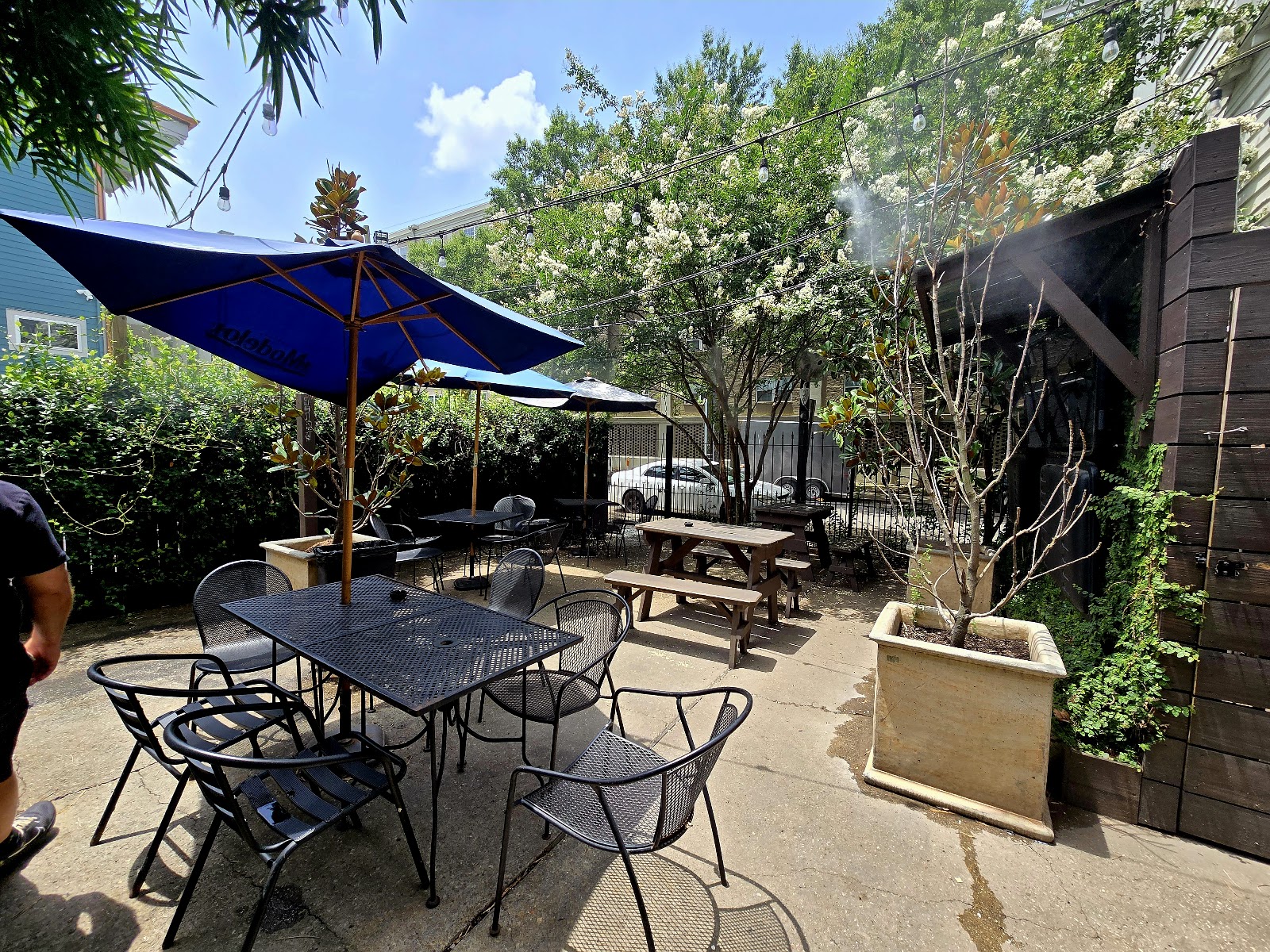 The Avenue Pub craft beer taps and bar, St Charles Avenue New Orleans