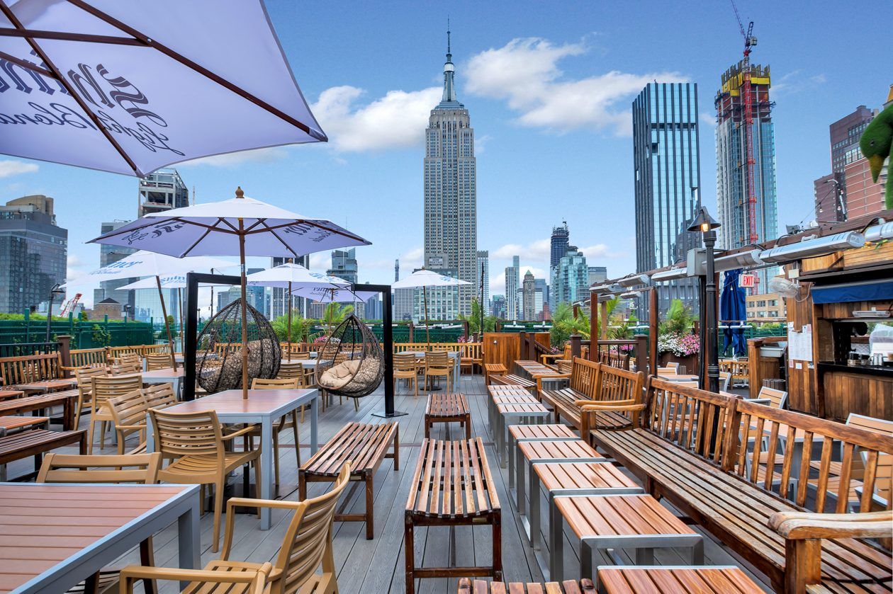 230 Fifth Rooftop New York bar interior
