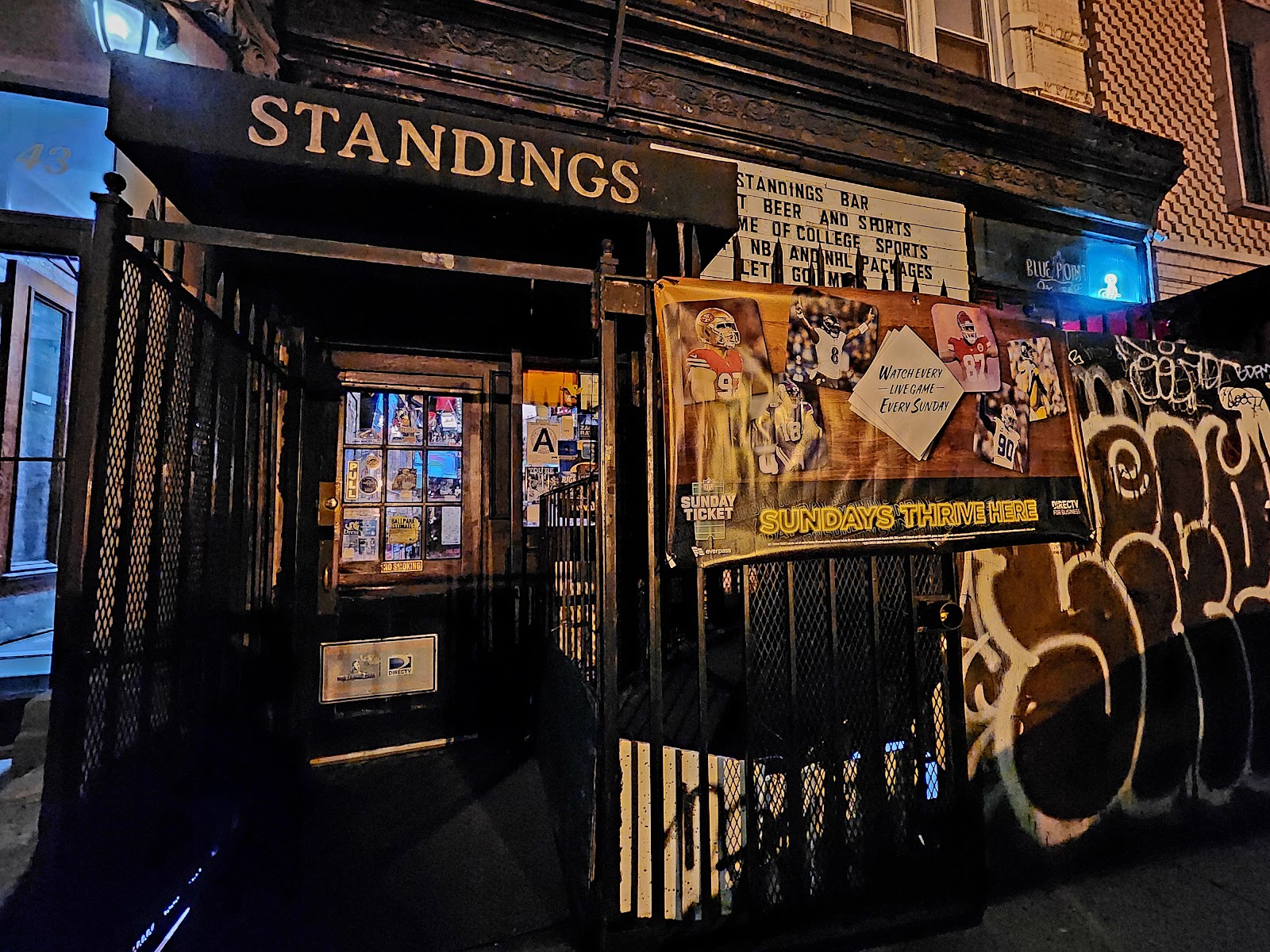 Standings, New York