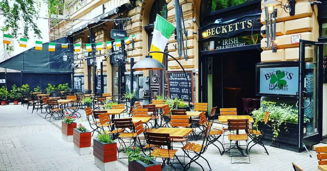 Becketts Irish Pub Oslo bar interior