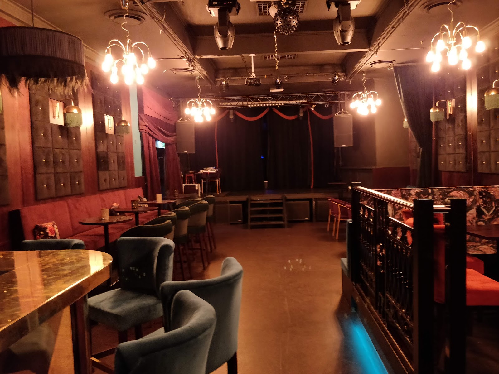 Gamla bar and dance floor, central Oslo