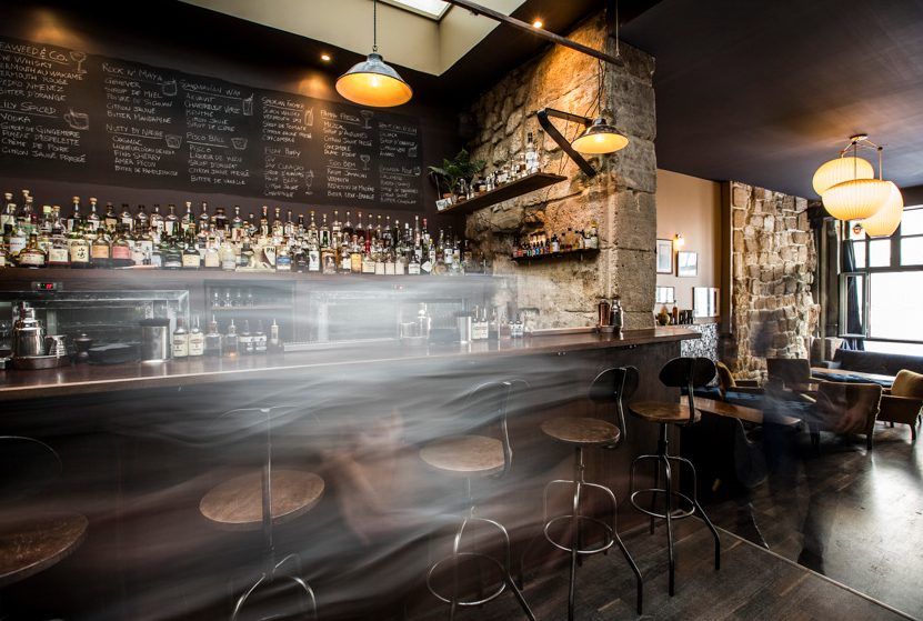 Carefully crafted cocktail at Sherry Butt