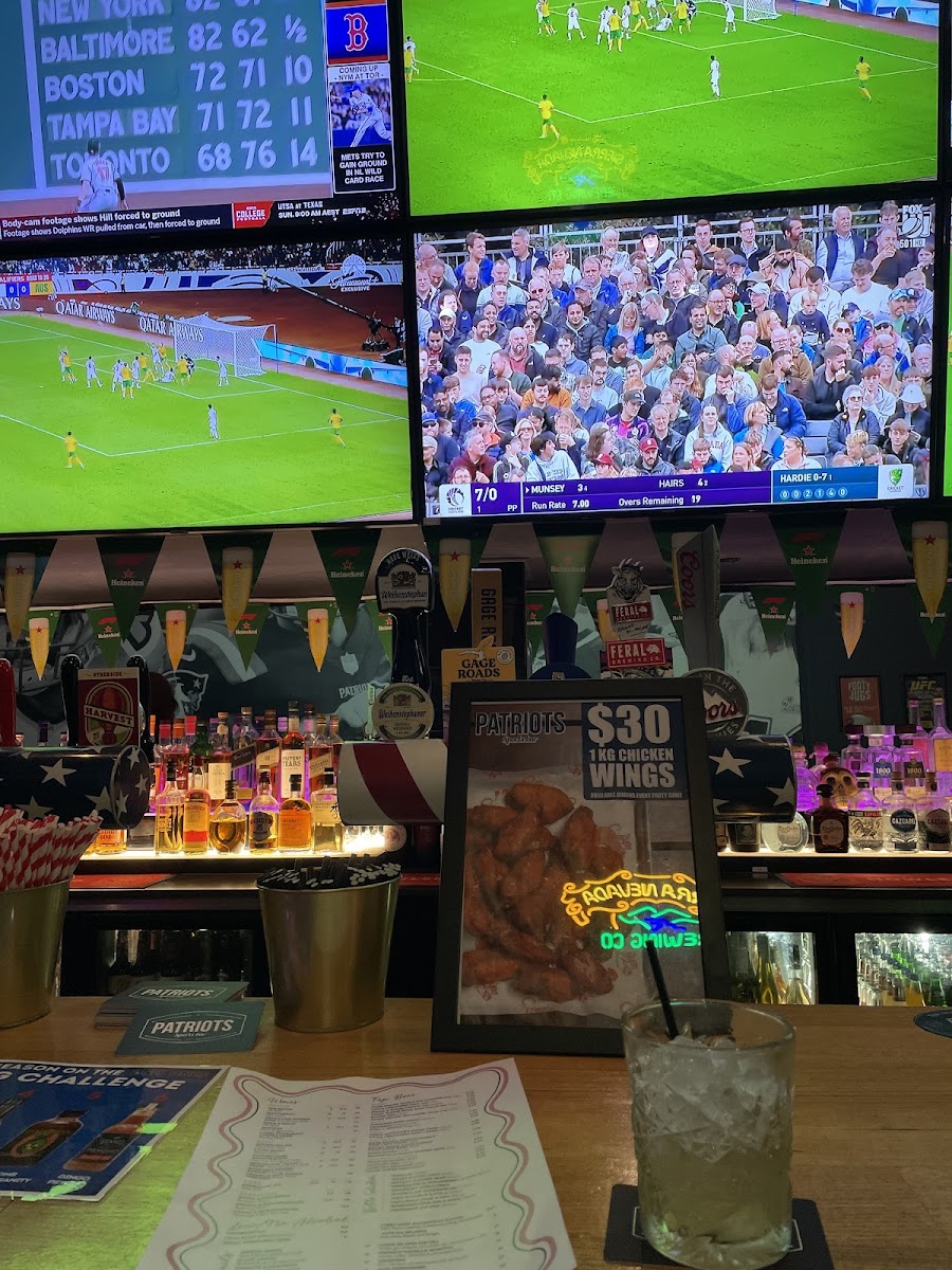 Patriots Sports Bar, Perth