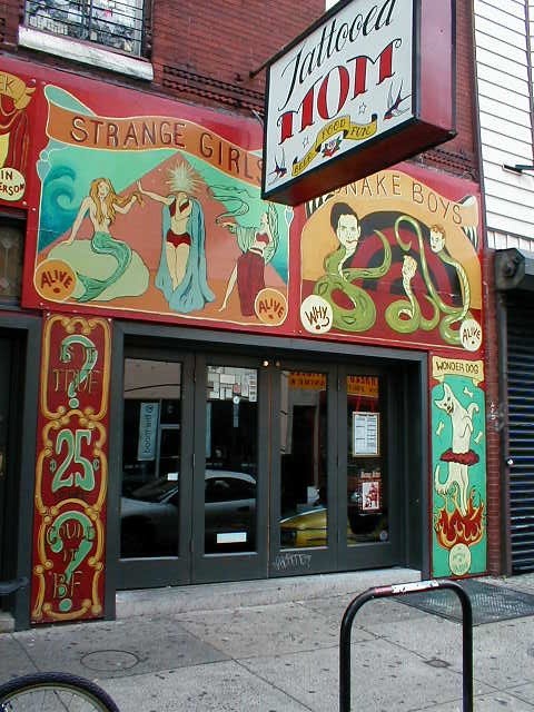Tattooed Mom Philadelphia bar interior