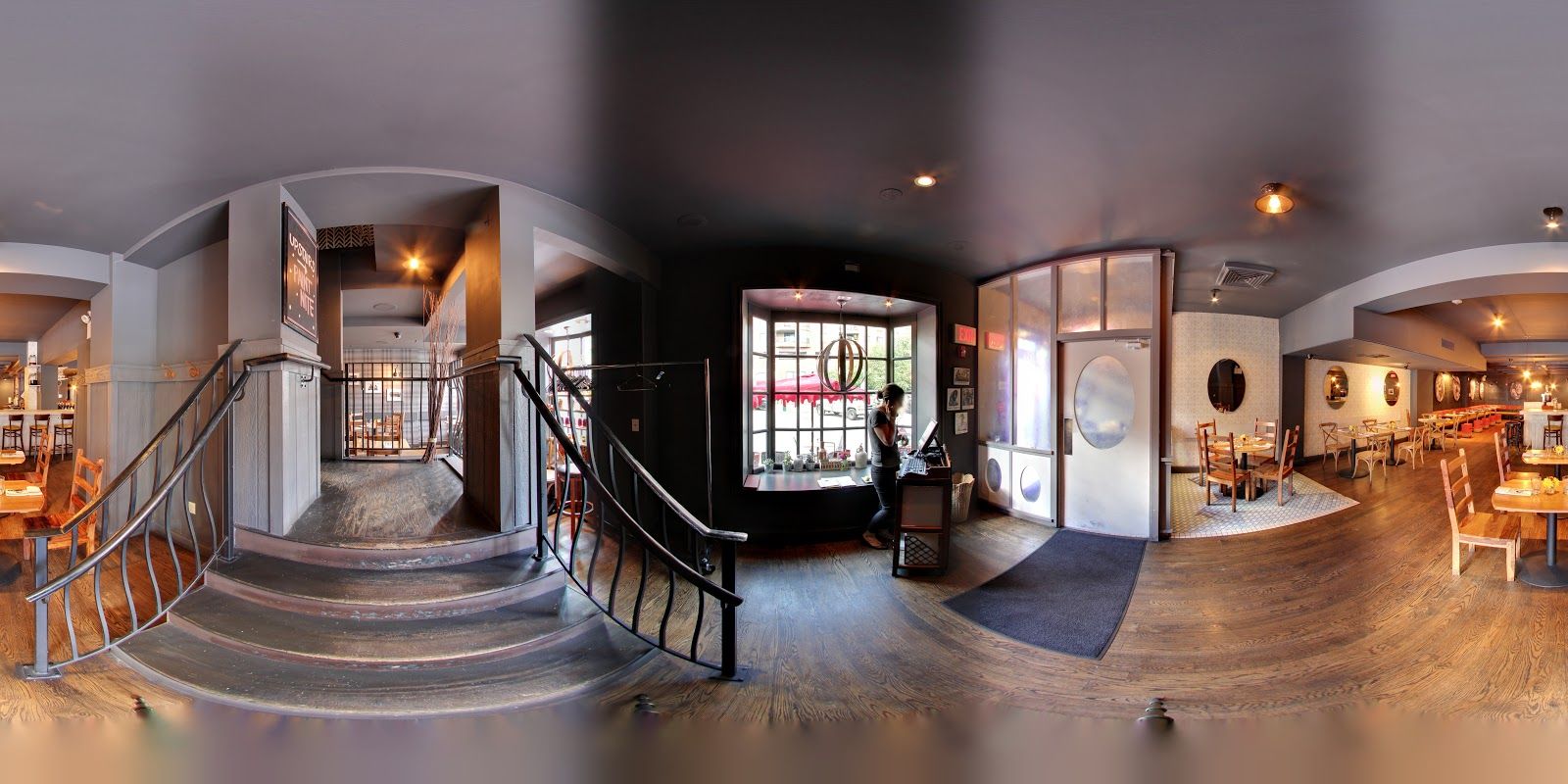 The Twisted Tail jazz bar interior, Head House Square Philadelphia — warm low-lit room with live jazz performance