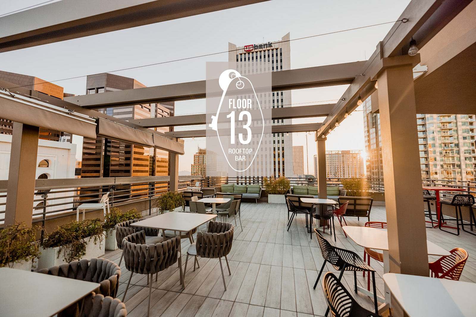 Floor 13 Rooftop Bar Downtown Phoenix Phoenix