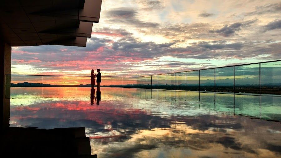 Orange Sky at Talking Stick, Phoenix