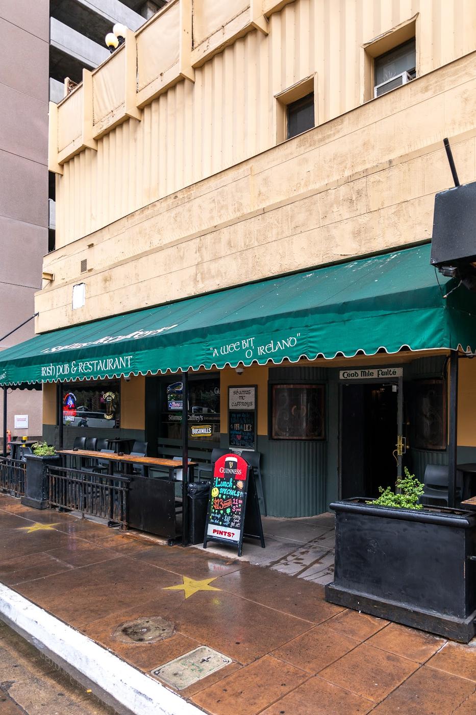 Seamus McCaffrey's Irish Pub interior, Downtown Phoenix