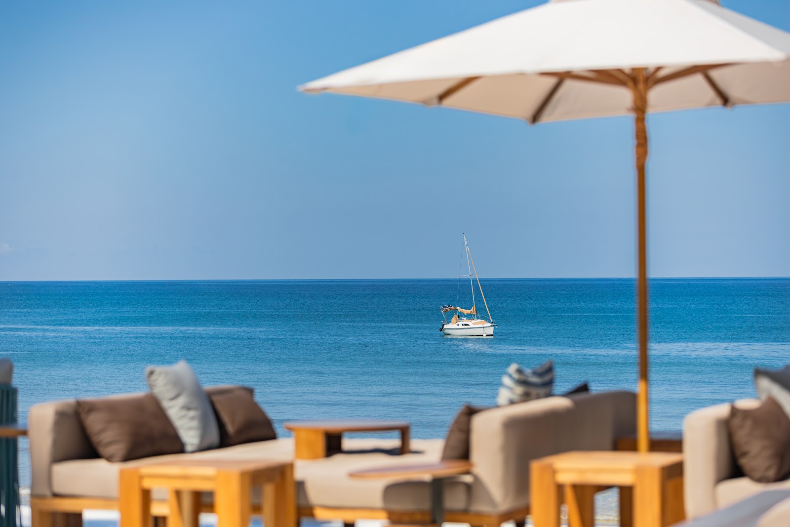 Catch Beach Club Phuket bar interior