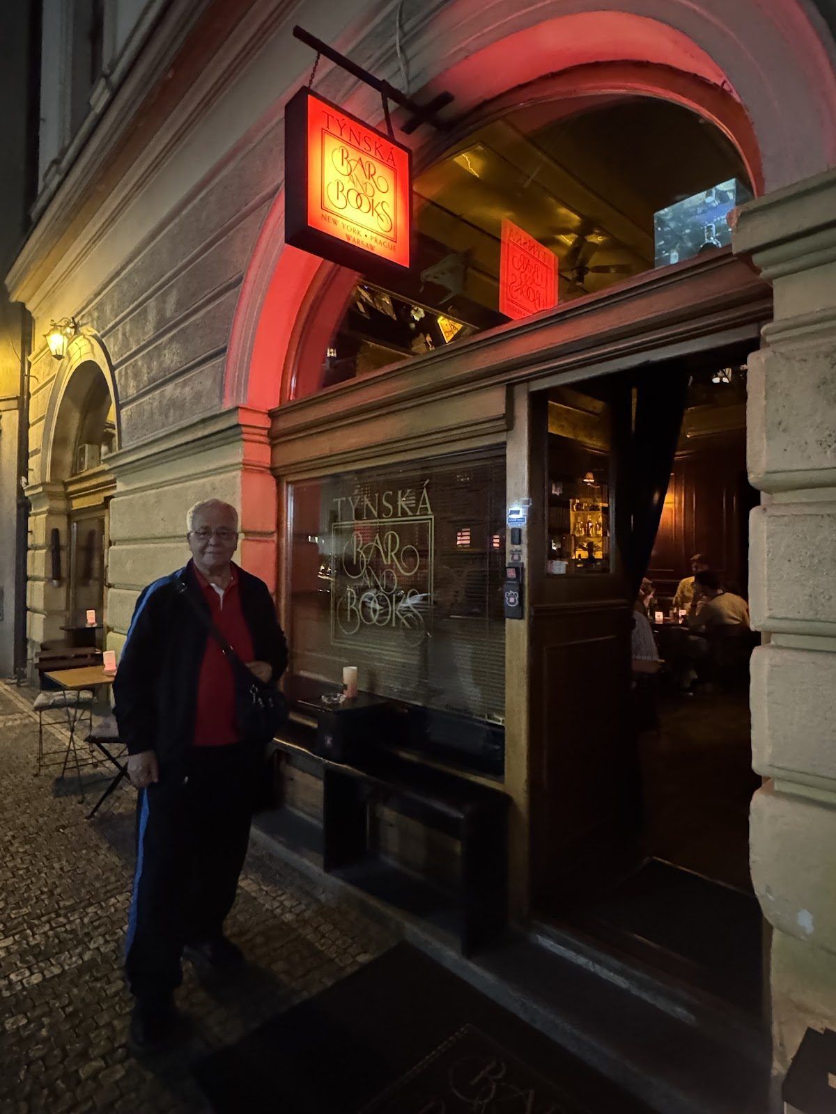 Bar and Books in Prague